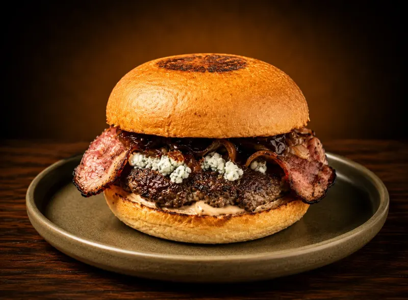 GrillBox™ Blue Cheese & Bacon