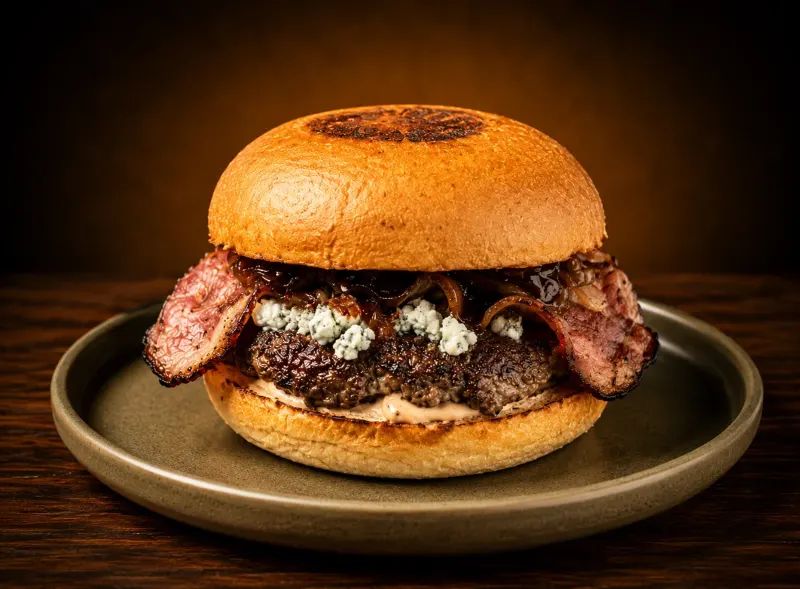 GrillBox™ Blue Cheese & Bacon